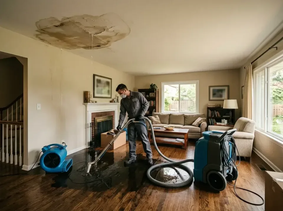 attic-pipe-burst-ceiling-drip-008 — frequently asked questions, Water Damage Restoration & Carpet Care in Enterprise, NV